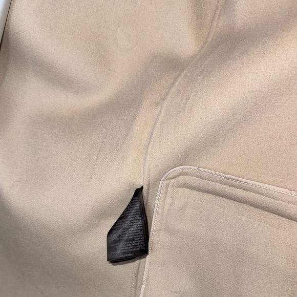 MACKAGE Double-Face 100% Wool Coat Sand Tan Spring OldMoney Aesthetic Size Small - Picture 8 of 10